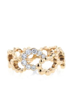 Christian Dior розовое кольцо Archi Dior 2017-го года