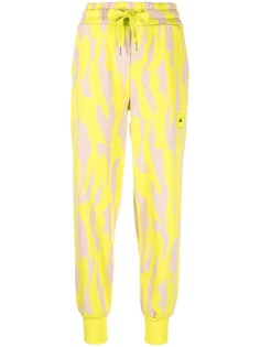 adidas by Stella McCartney abstract-print track pants