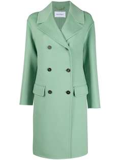 Salvatore Ferragamo double-breasted midi coat