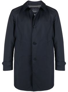 Herno single-breasted overcoat