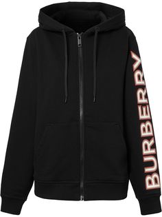 Burberry logo print hoodie
