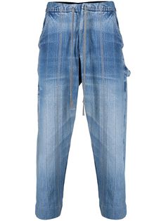 Greg Lauren cropped jeans