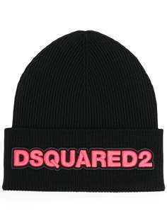Dsquared2 шапка бини с вышитым логотипом