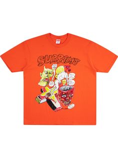 Supreme футболка с принтом Daniel Johnston