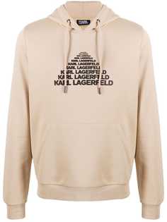 Karl Lagerfeld худи с кулиской и логотипом