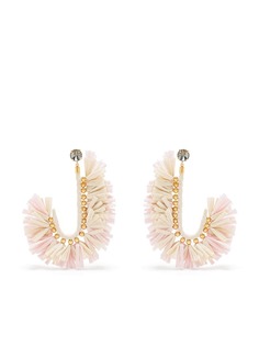 La Doublej серьги с кисточками