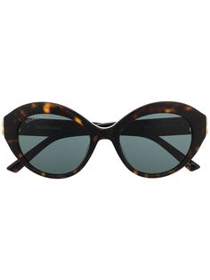 Balenciaga Eyewear солнцезащитные очки Dynasty в овальной оправе
