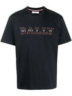 Bally футболка с аппликацией-логотипом