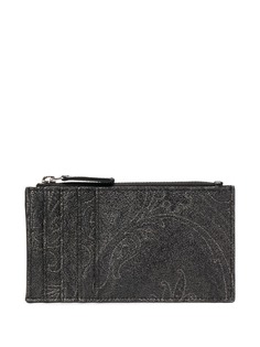 Etro картхолдер с принтом пейсли