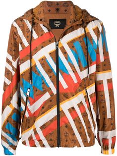 MCM geometric print jacket
