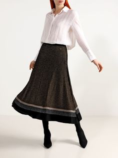 TWINSET Плиссированная юбка