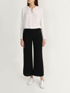 Armani Exchange Расклешенные брюки