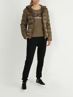 EA7 Emporio Armani Куртка с капюшоном