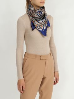 ORSA Couture Платок с яркими узорами