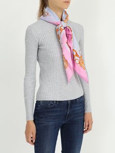 ORSA Couture Платок с яркими узорами