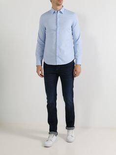 Armani Exchange Однотонная рубашка