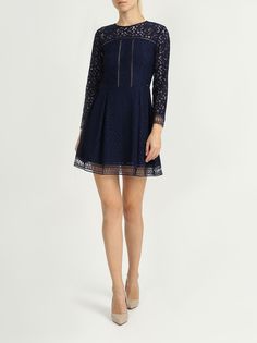 Armani Exchange Короткое платье с вырезом на спине