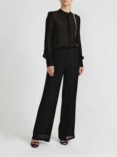 Patrizia Pepe Широкие брюки из вискозы