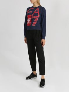 EA7 Emporio Armani Джемпер с надписью