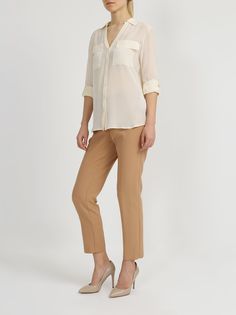 TWINSET MILANO Шелковая рубашка