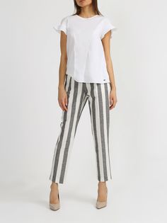 Armani Exchange Брюки в полоску