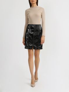 Armani Exchange Юбка с передней молнией