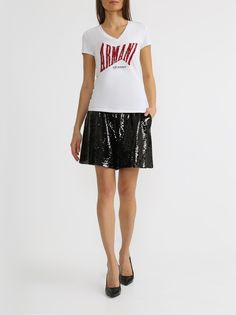 Emporio Armani Шорты с пайетками