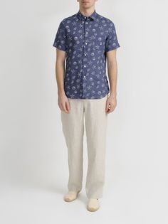Alessandro Manzoni Jeans Льняные брюки
