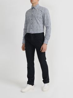 6 P.M. Рубашка с бабочками