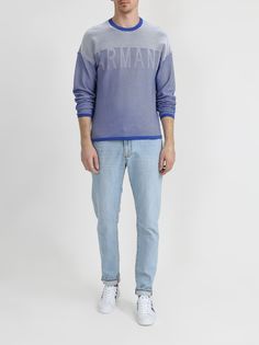 Armani Exchange Джемпер в полоску