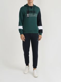 Armani Exchange Мужское худи без карманов