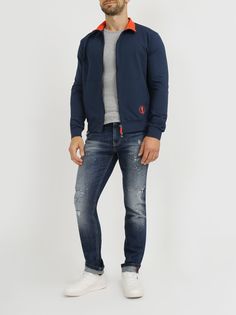 Bikkembergs Рваные джинсы