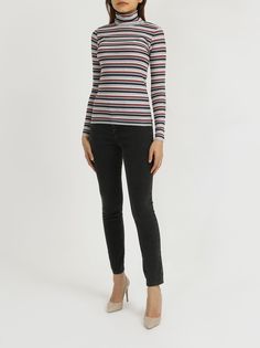 ORSA Orange Водолазка в полоску