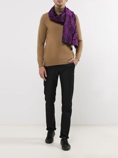 Alessandro Manzoni Jeans Мужской шарф