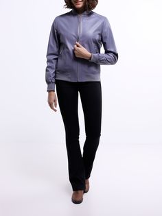 ORSA Couture Кожаный бомбер