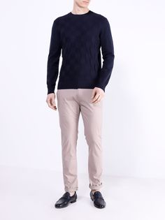 Armani Exchange Однотонный джемпер