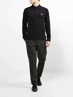 BOSS Джемпер с воротом поло Passerby