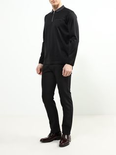 Karl Lagerfeld Поло с длинным рукавом