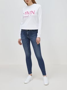 Armani Exchange Зауженные джинсы J01