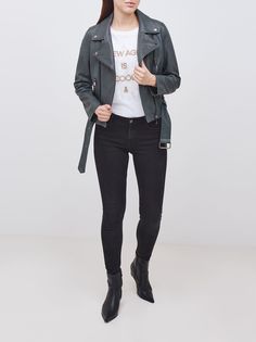 BOSS Кожаная куртка Jasoho