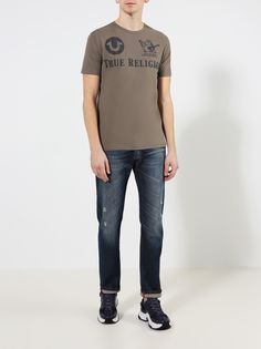 True Religion Футболка с надписями