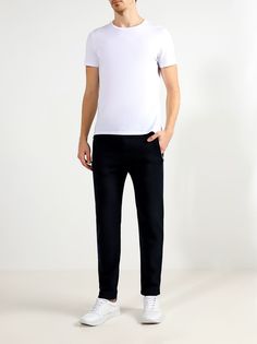 Karl Lagerfeld Брюки с карманами на молнии