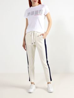 TWINSET MILANO Брюки на резинке