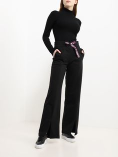 Armani Exchange Расклешенные брюки