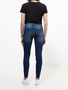 Armani Exchange Зауженные джинсы J01