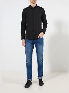 Armani Exchange Однотонная рубашка