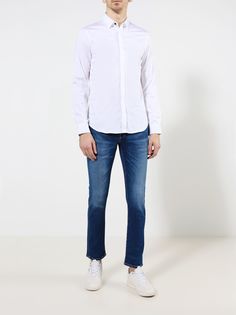 Armani Exchange Однотонная рубашка