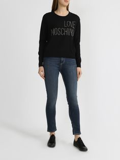 Love Moschino Джемпер из шерсти и акрила