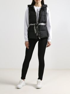 Armani Exchange Жилет с ремнем на поясе