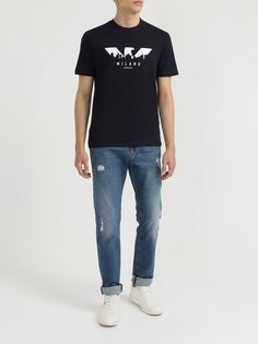 Armani Exchange Джинсы с потертостями J22